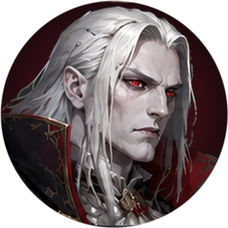Portrait of a vampire